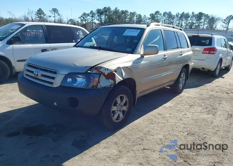 2005 Toyota Highlander V6 from USA, damaged, VIN JTEEP21A350073905